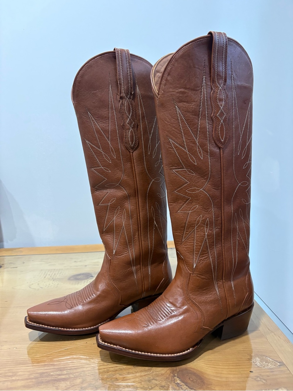 Tecovas The loretta saddle Western Boots Brown US 7 - Picture 4 of 6
